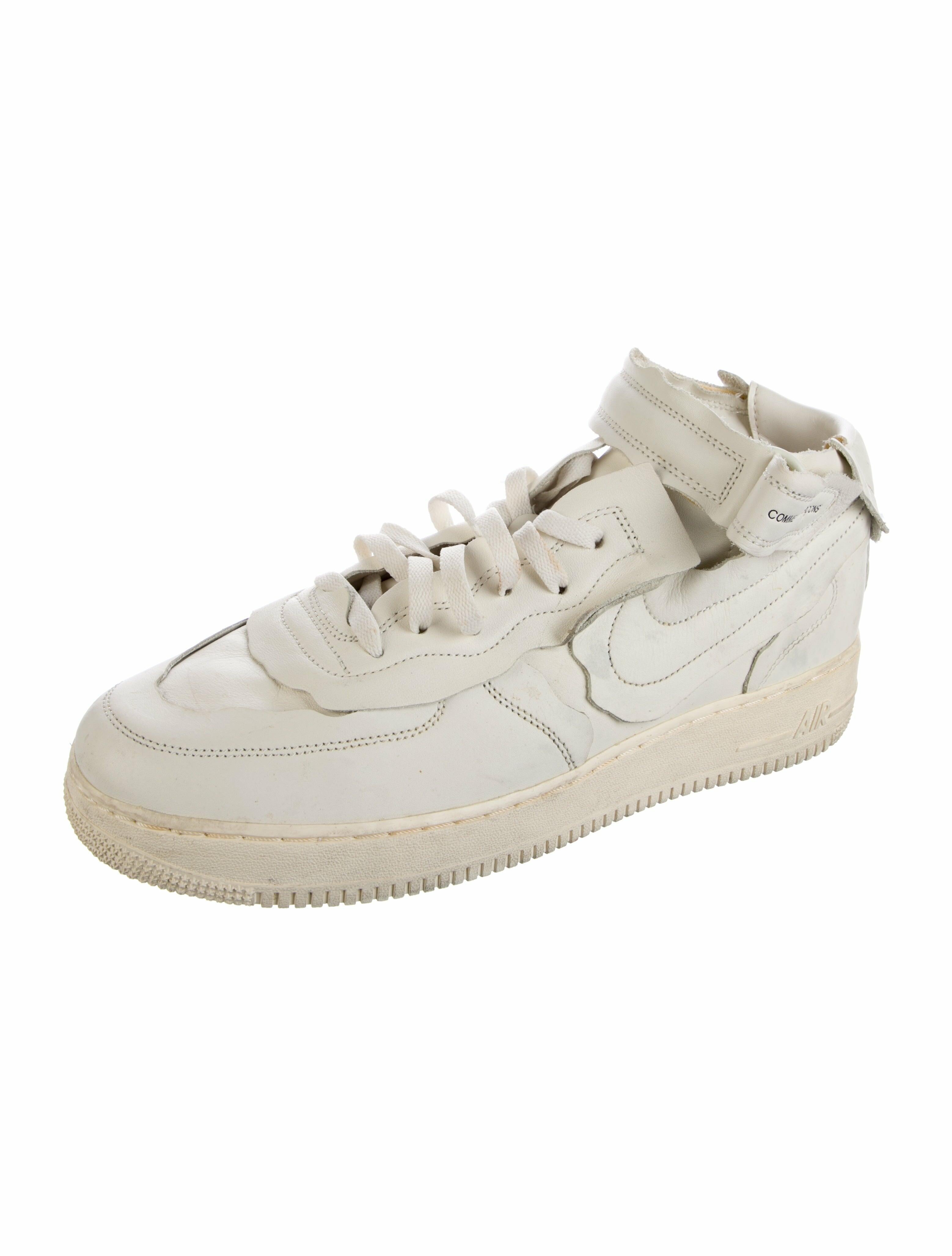 Comme des Garçons x Nike Leather Sneakers