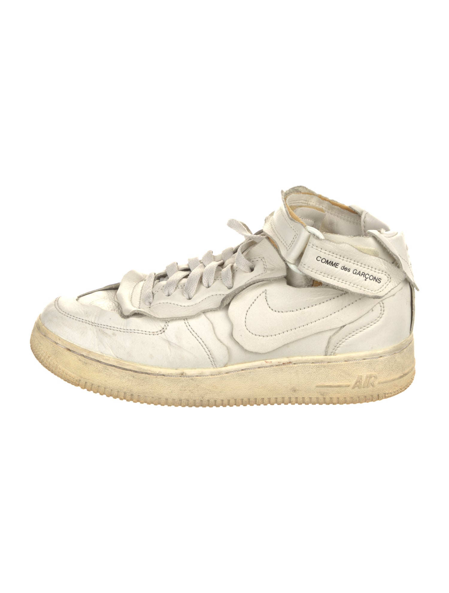 Comme des Garçons x Nike Leather Athletic Sneakers