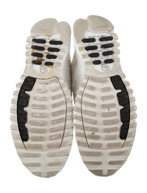 Comme des Garçons x Nike Mesh Leather Trim Embellishment Athletic Sneakers