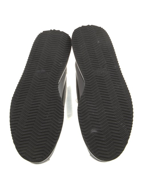 Comme des Garçons x Nike Leather Graphic Print Wedge Sneakers