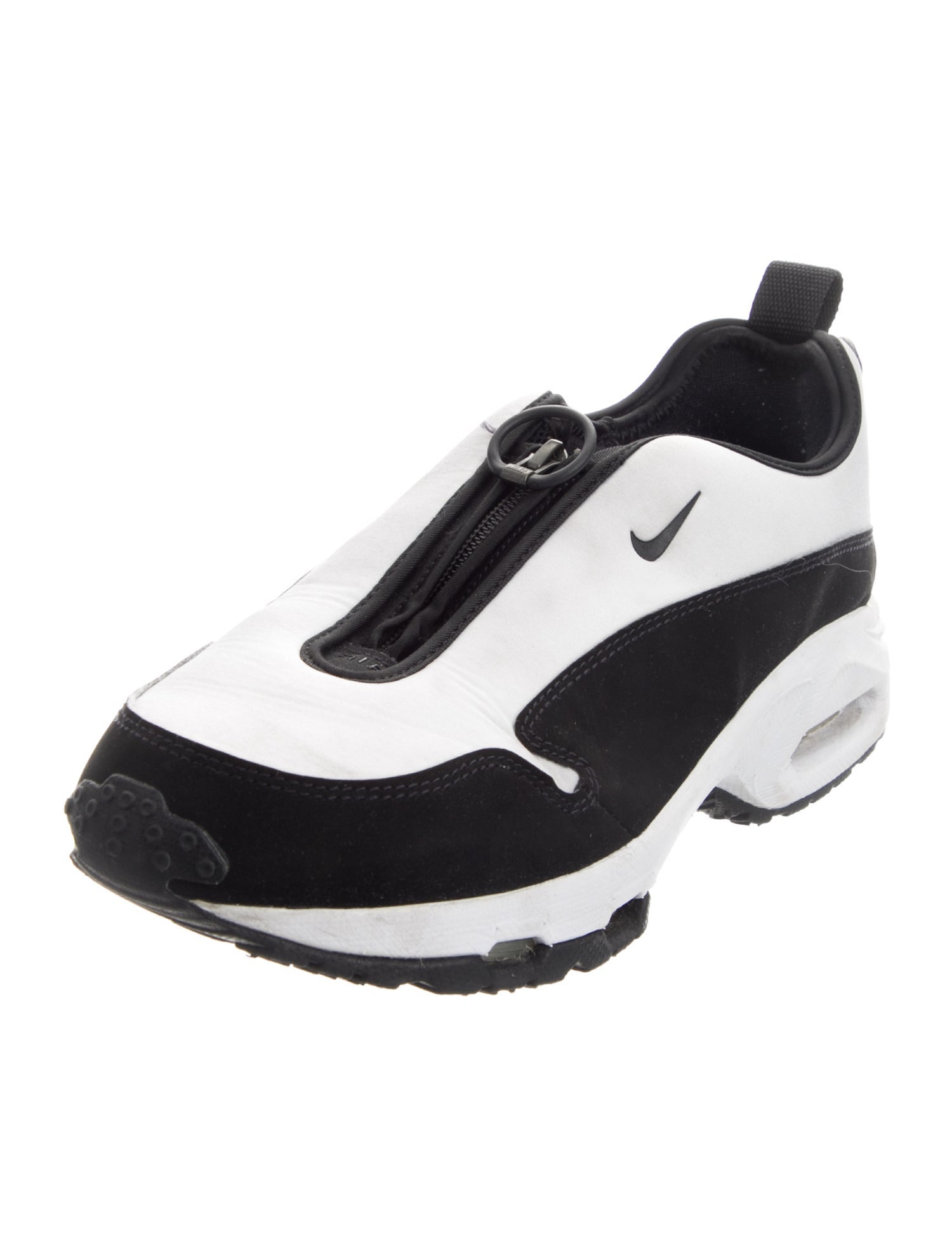 Comme des Garçons x Nike Neoprene Colorblock Pattern Athletic Sneakers