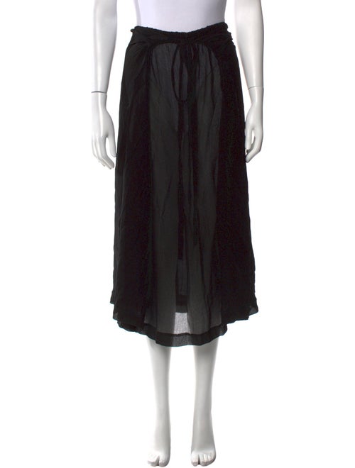 Comme des Garçons Robe de Chambre Midi Length Skirt