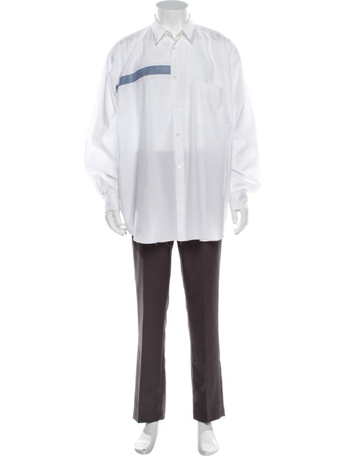 Comme des Garçons Shirt Long Sleeve Shirt White