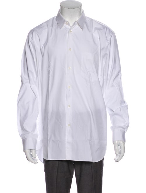 Comme des Garçons Shirt Long Sleeve Shirt White