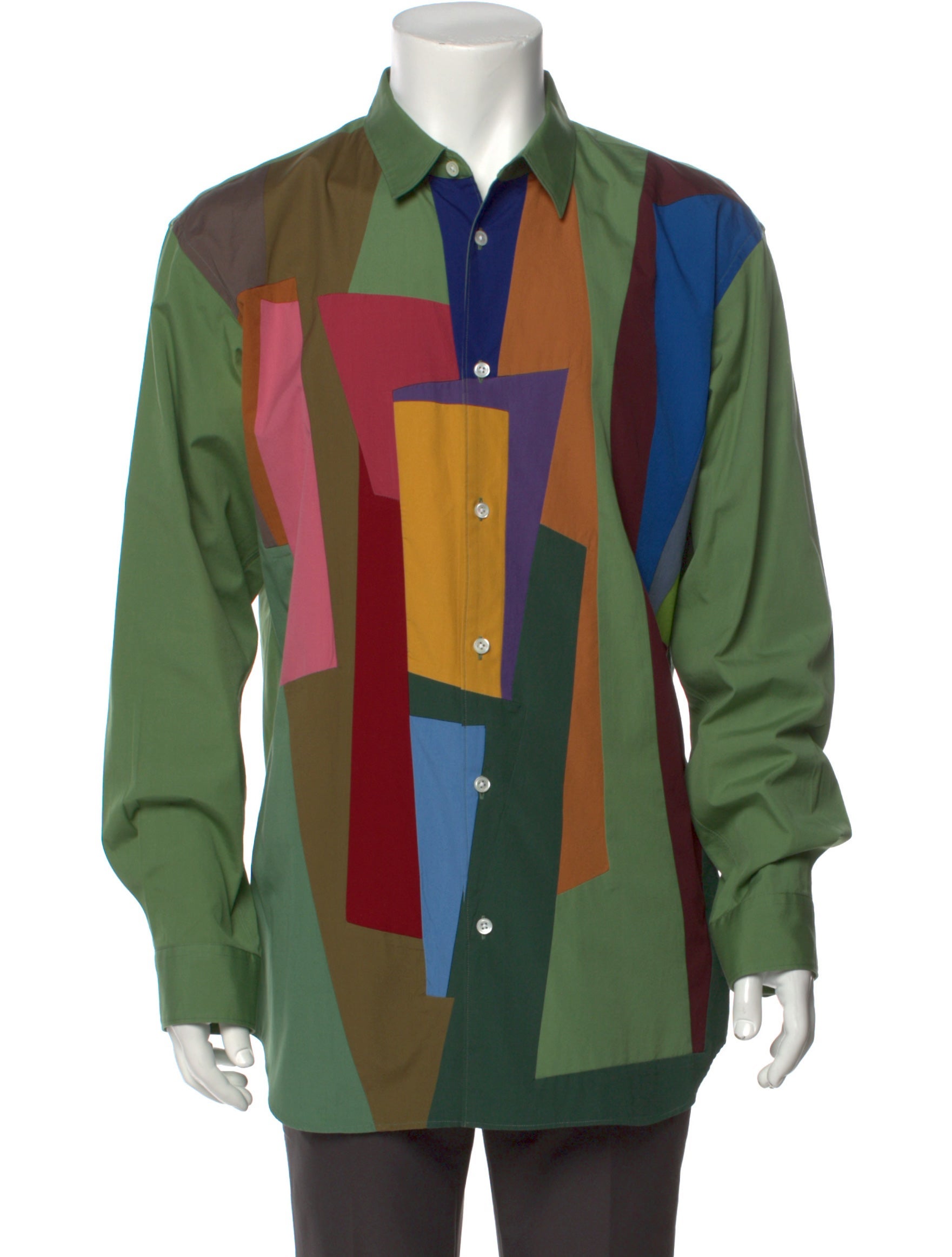 Comme des Garçons SHIRT 2020 x Karl Benjamin Shirt - Green Casual 
