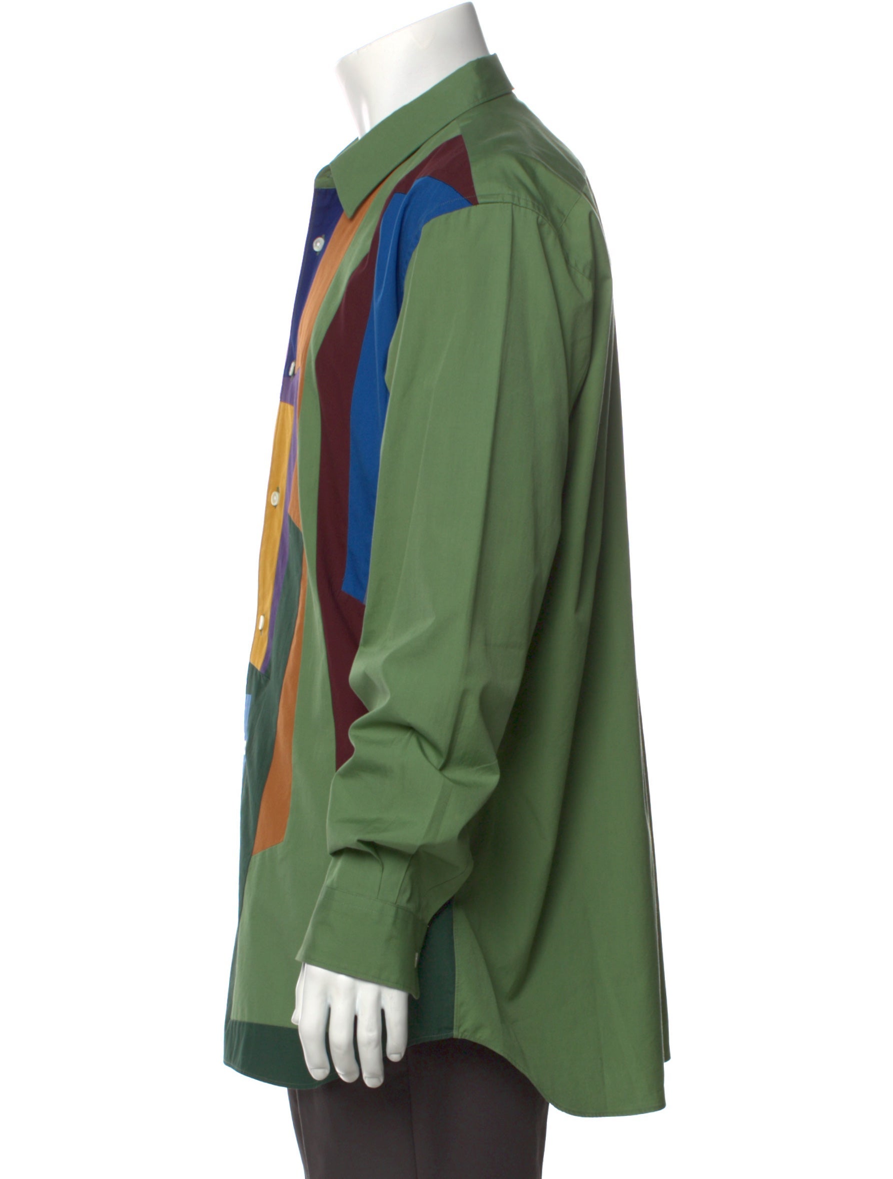 Comme des Garçons SHIRT 2020 x Karl Benjamin Shirt - Green Casual 