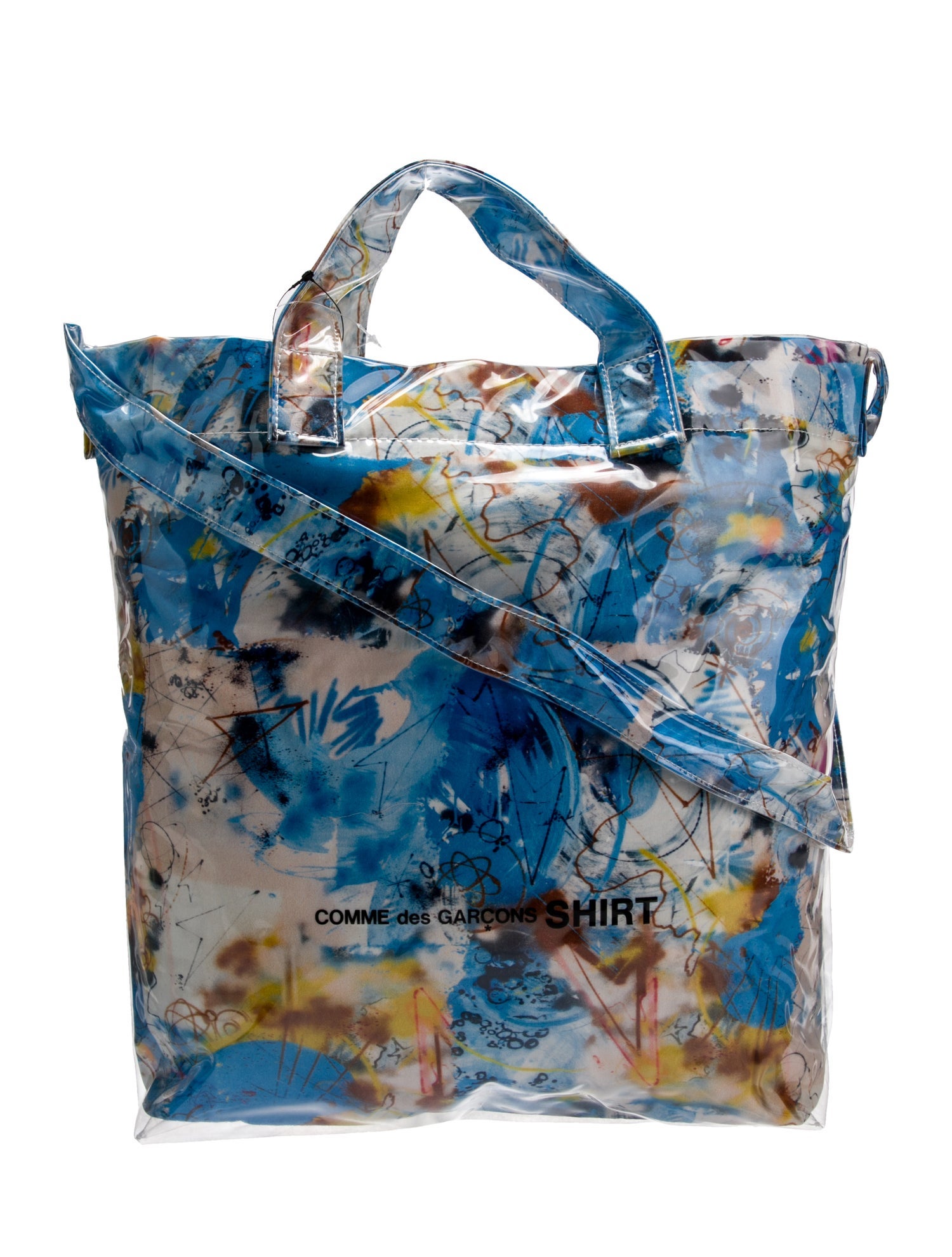 Comme Des Garcons Shirt Pvc Bag Rei Kawakubo Comme Des Garcon Tote