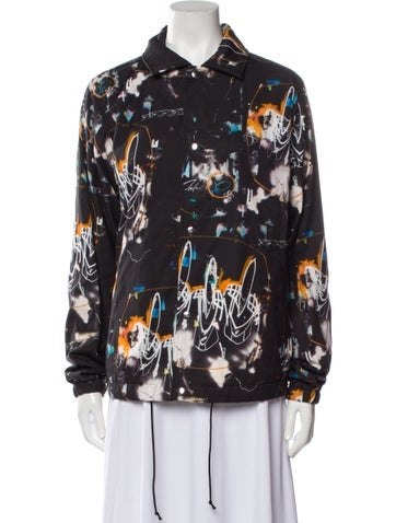 Comme des Garçons Shirt Jackets Graphic Print Evening Jacket XL