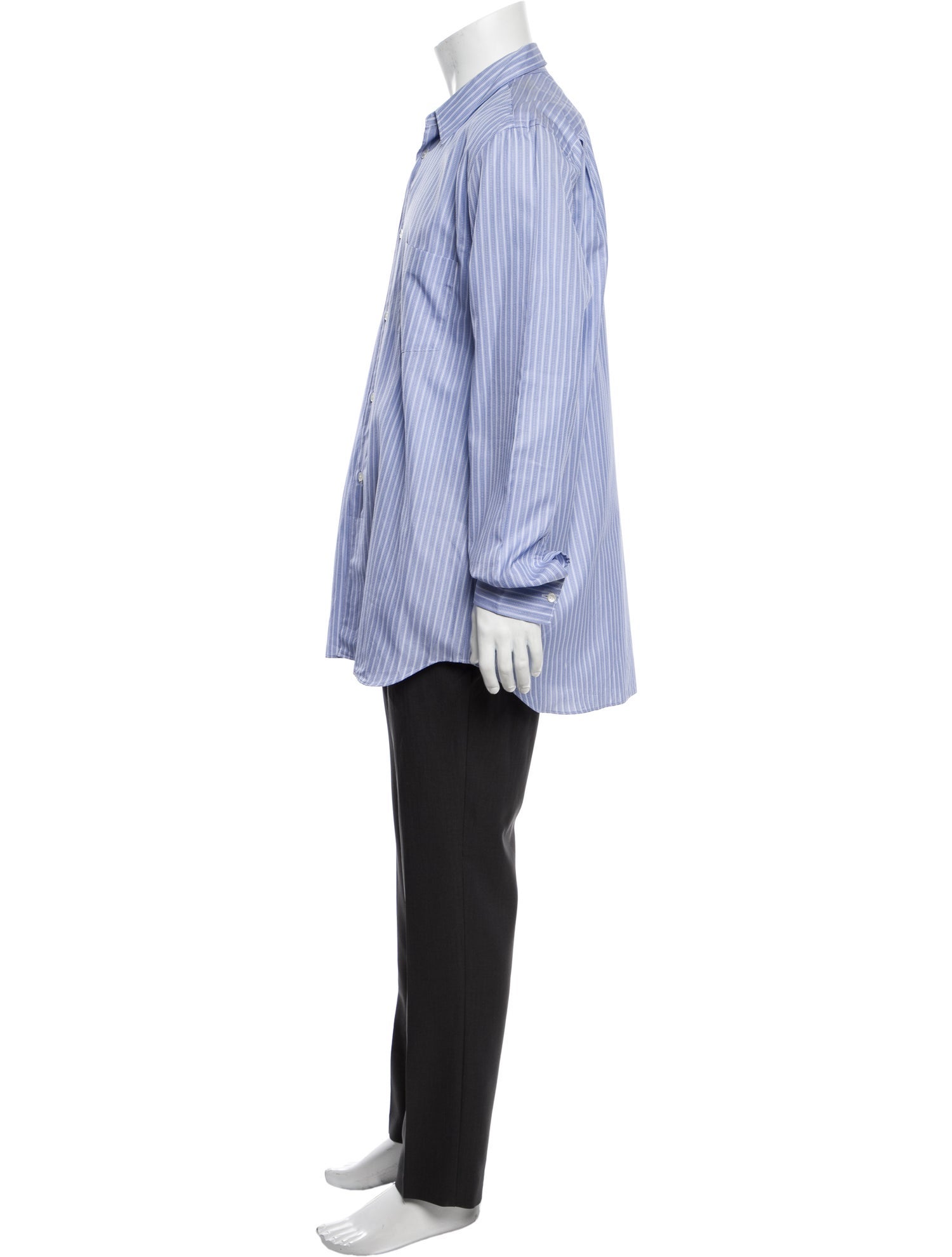 Comme des Garçons SHIRT Striped Long Sleeve Dress Shirt w/ Tags