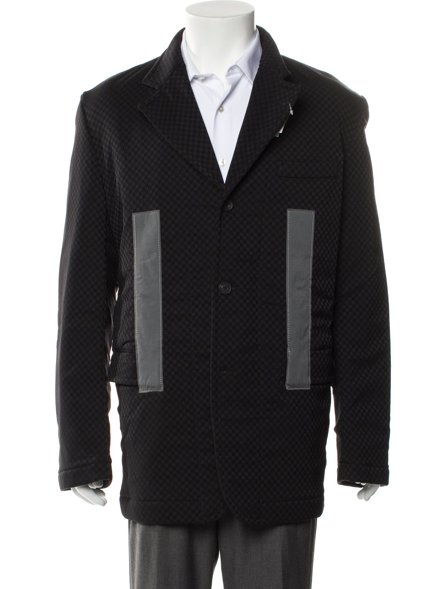 Comme des Garçons SHIRT Printed Peacoat