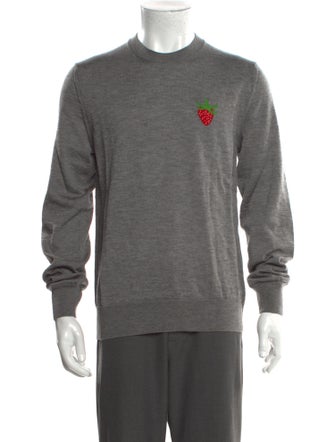 Comme des Garçons SHIRT Graphic Print Crew Neck Pullover