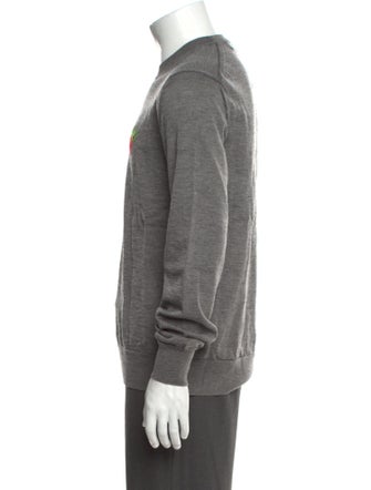 Comme des Garçons SHIRT Graphic Print Crew Neck Pullover