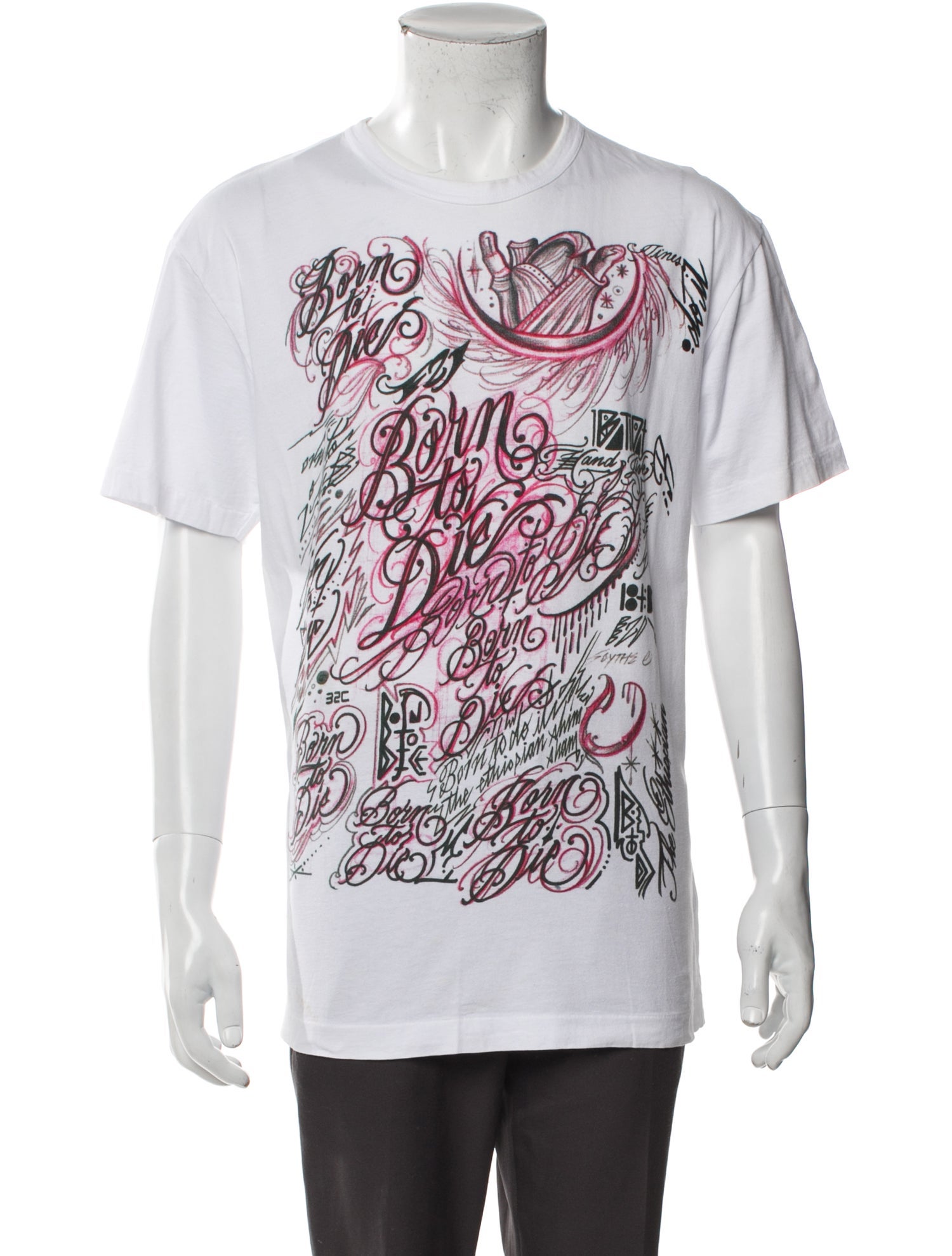 Comme des Garçons SHIRT Graphic Print Crew Neck T-Shirt