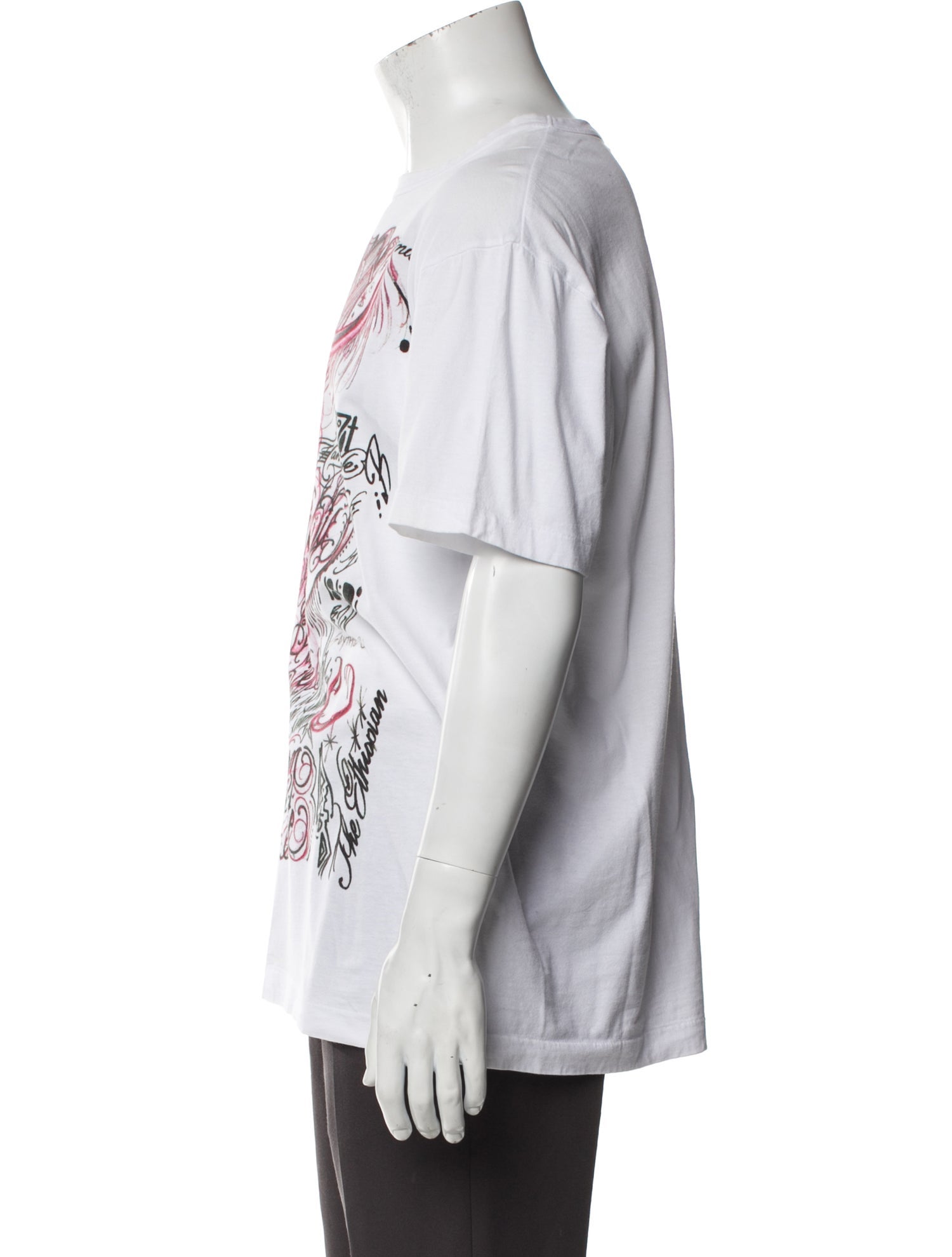 Comme des Garçons SHIRT Graphic Print Crew Neck T-Shirt