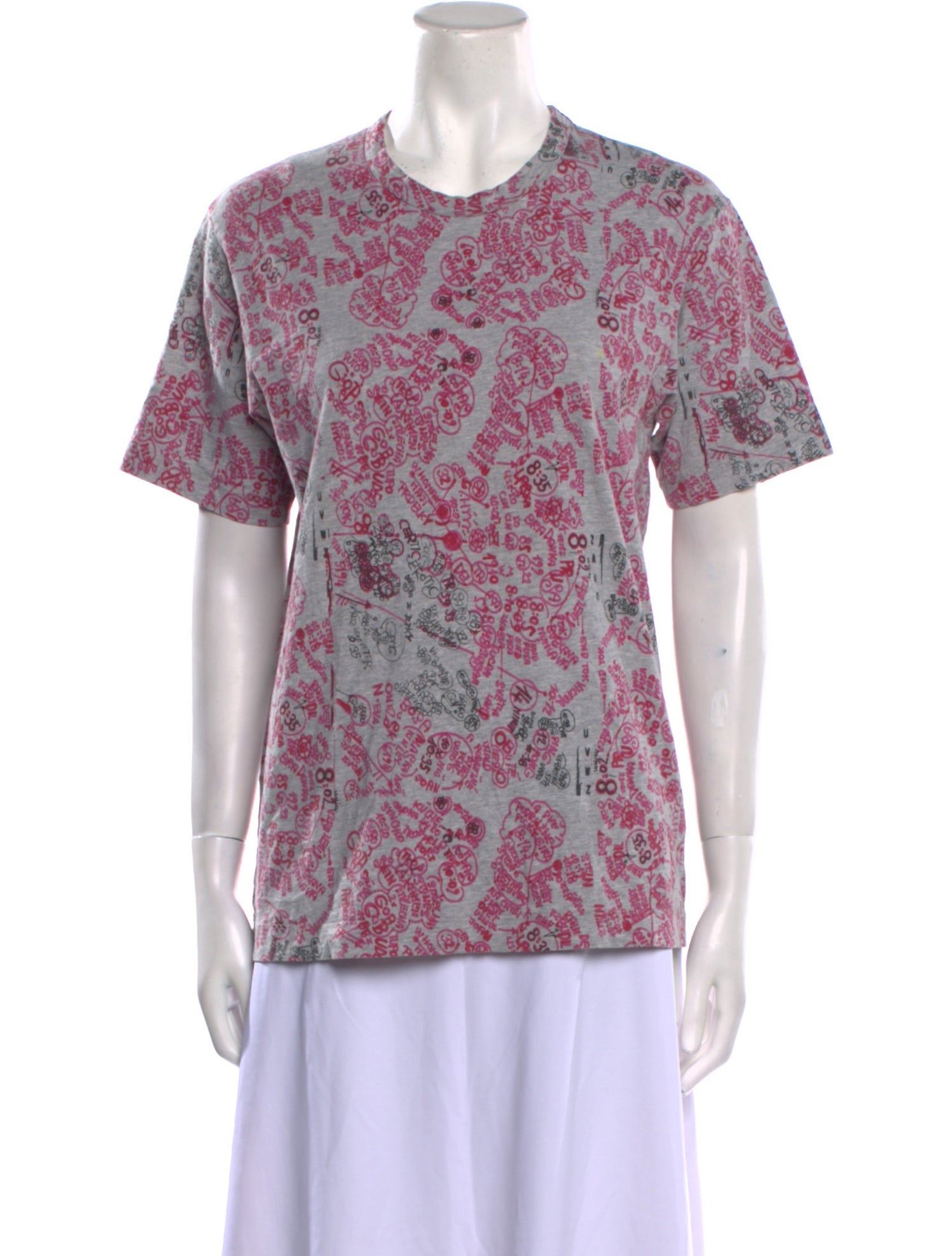 Comme des Garçons SHIRT Printed Crew Neck T-Shirt