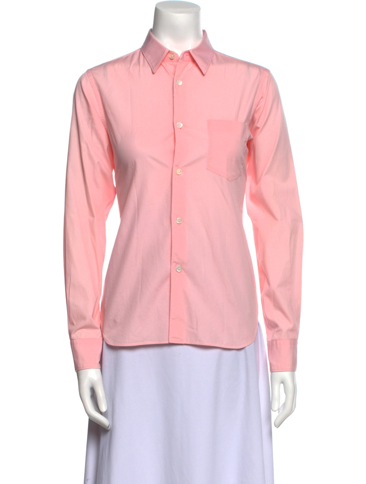 Comme des Garçons SHIRT Long Sleeve Button-Up Top