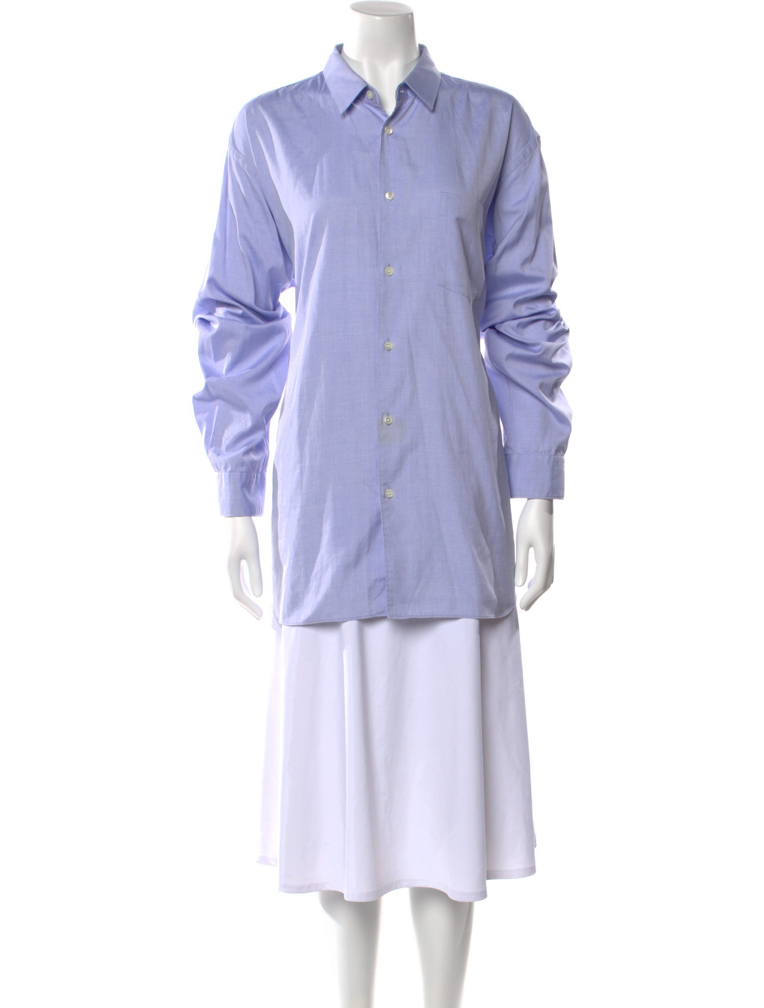 Comme des Garçons SHIRT Long Sleeve Button-Up Top