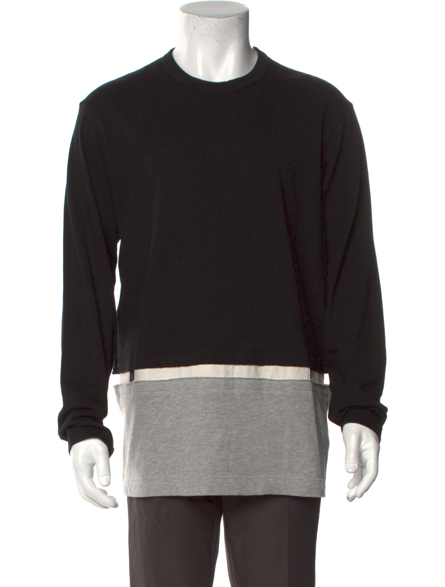 Comme des Garçons SHIRT Crew Neck Long Sleeve T-Shirt