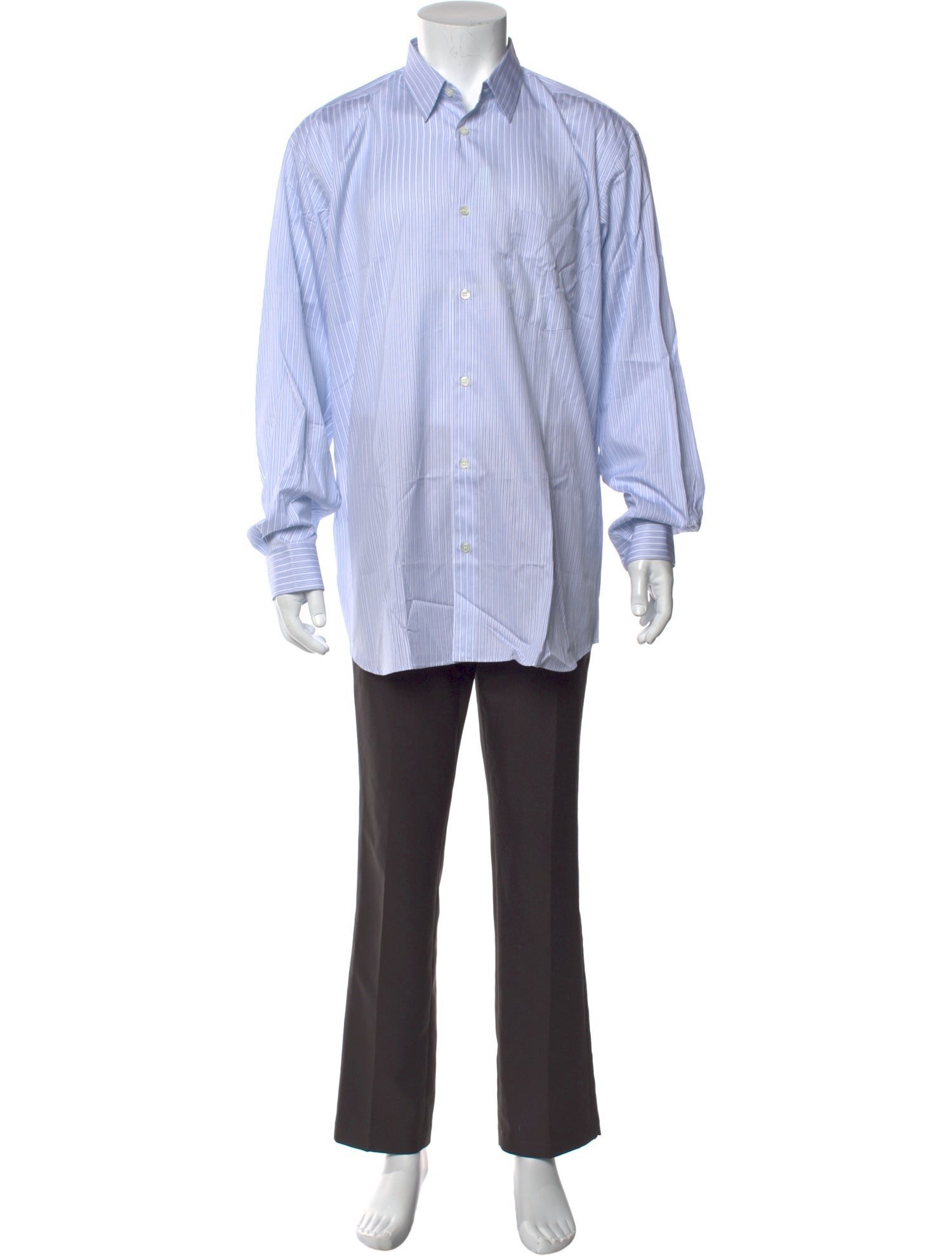 Comme des Garçons SHIRT Striped Long Sleeve Dress Shirt w/ Tags