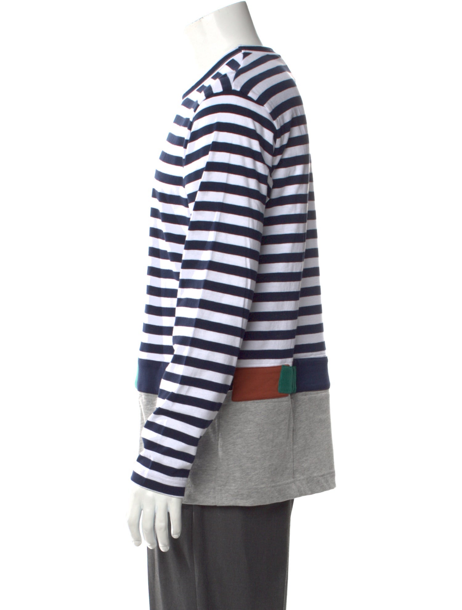Comme des Garçons SHIRT Striped Crew Neck T-Shirt w/ Tags