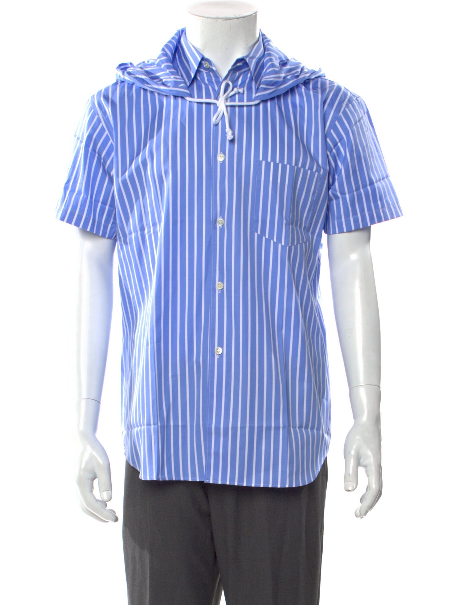 Comme des Garçons SHIRT Striped Short Sleeve Shirt
