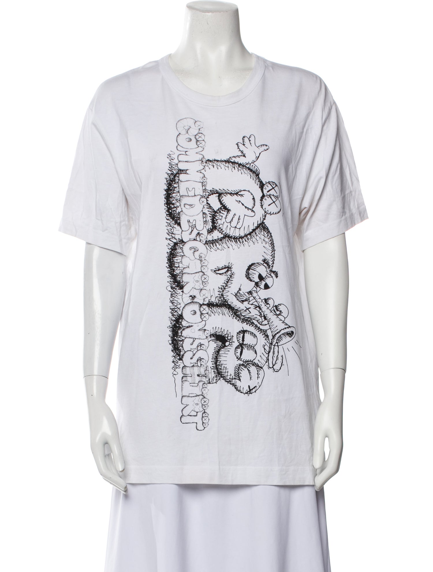 Comme des Garçons SHIRT Graphic Print Crew Neck T-Shirt