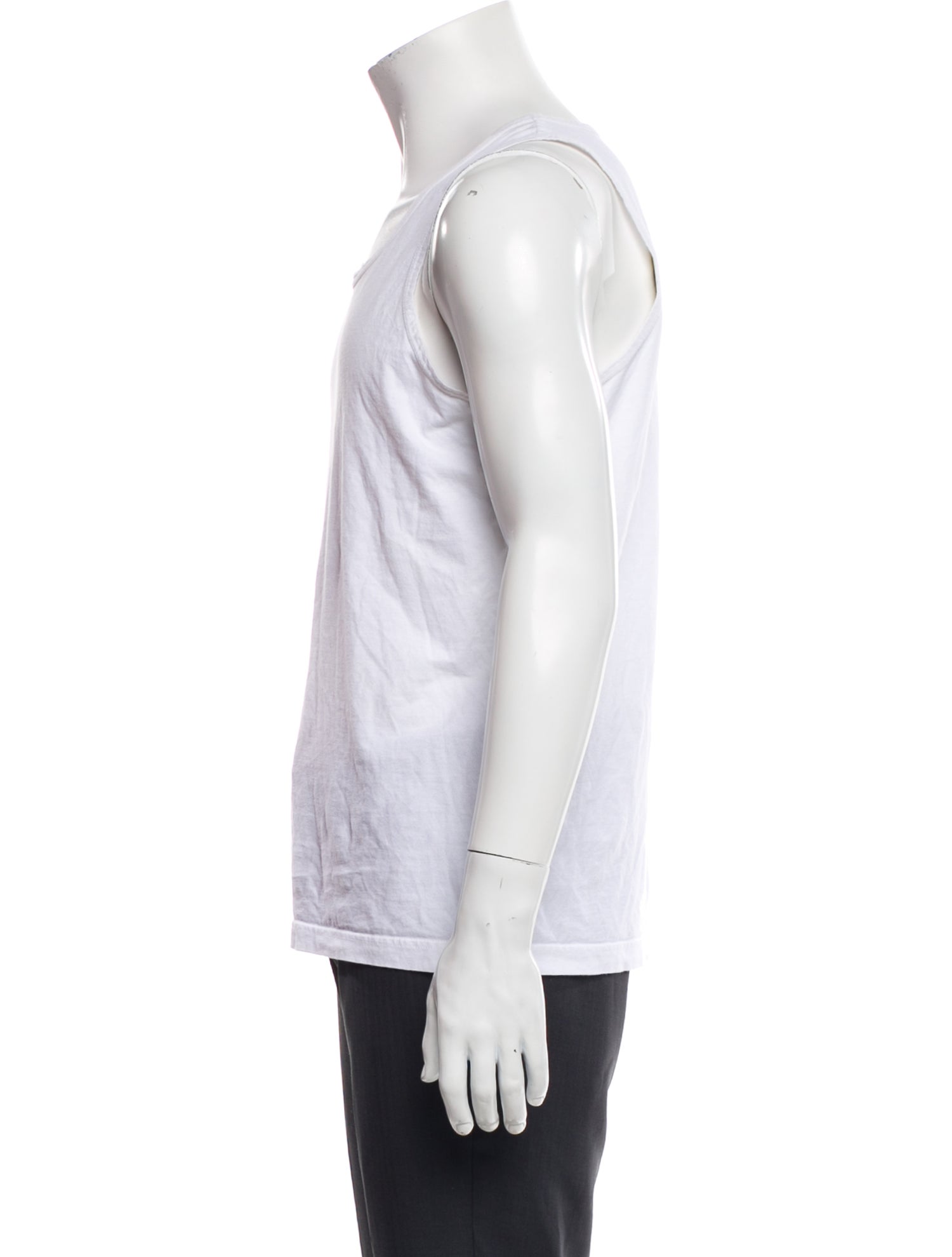 Comme des Garçons SHIRT Scoop Neck Sleeveless T-Shirt