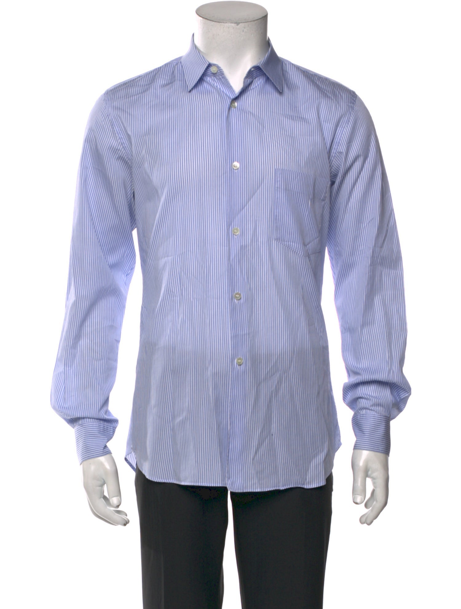 Comme des Garçons SHIRT Striped Long Sleeve Shirt