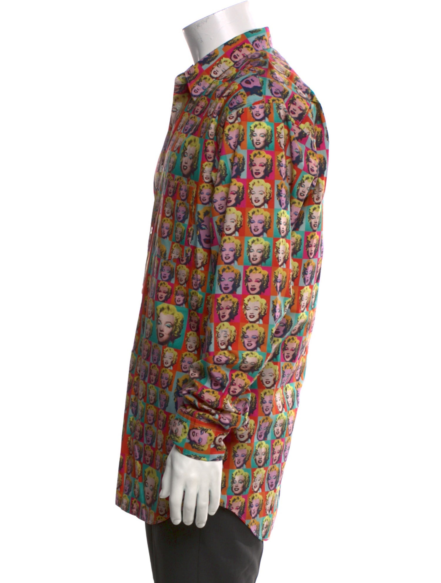 Comme des Garçons SHIRT Printed Long Sleeve Shirt