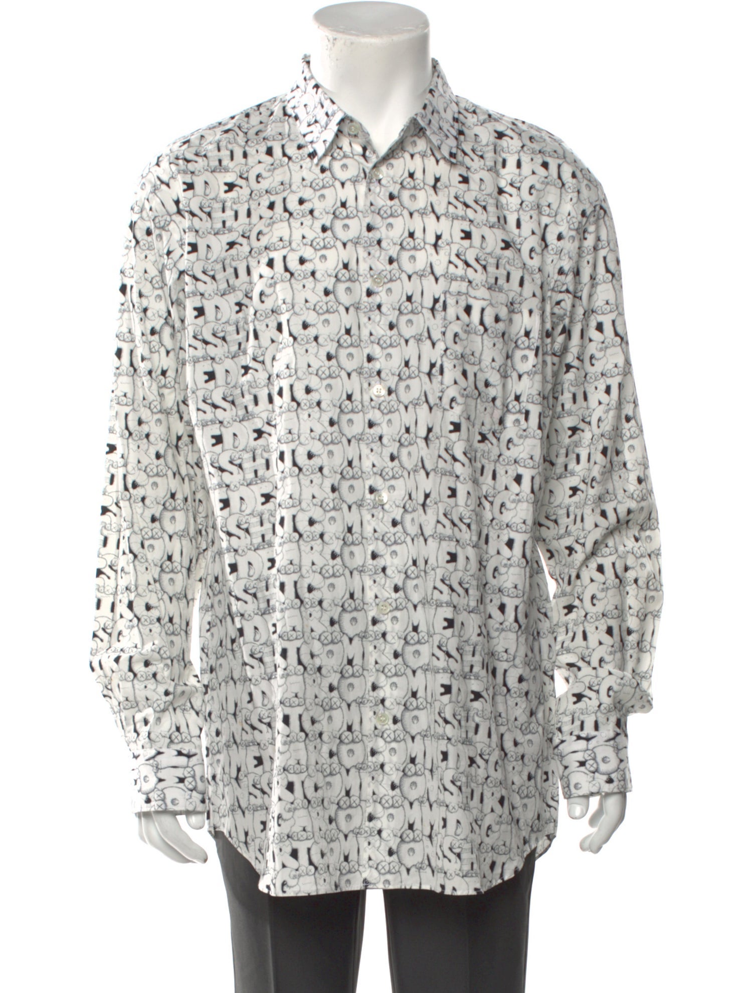 Comme des Garçons SHIRT Printed Long Sleeve Shirt
