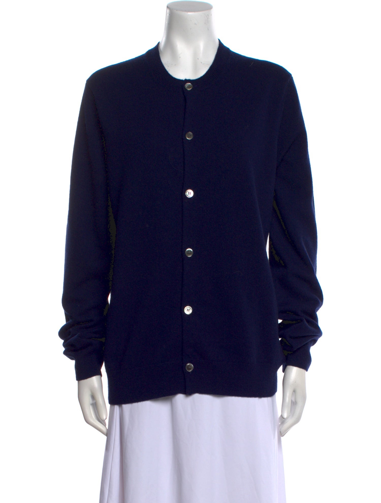 Comme des Garçons SHIRT Lambswool Crew Neck Sweater