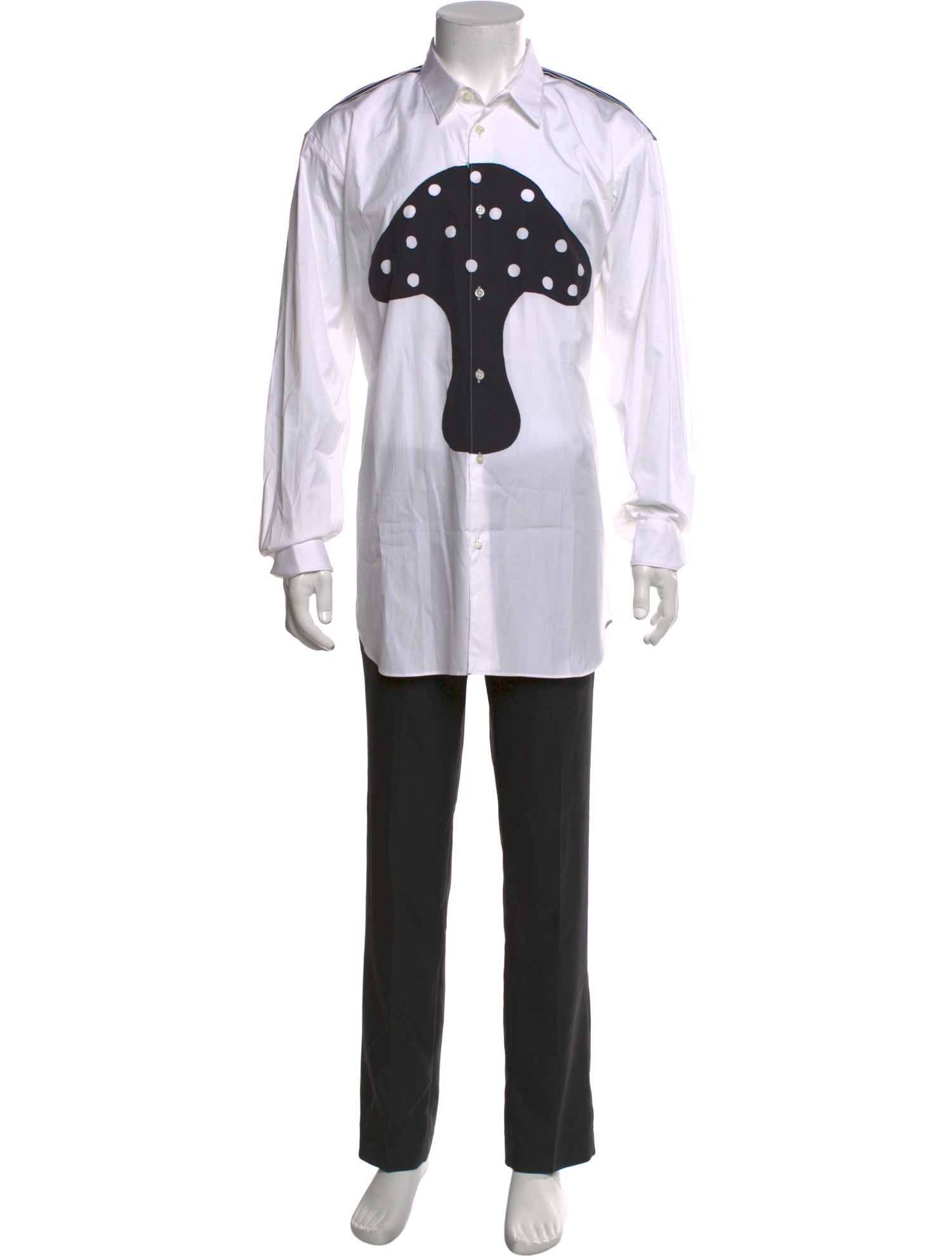 Comme des Garçons SHIRT Graphic Print Long Sleeve Shirt w/ Tags