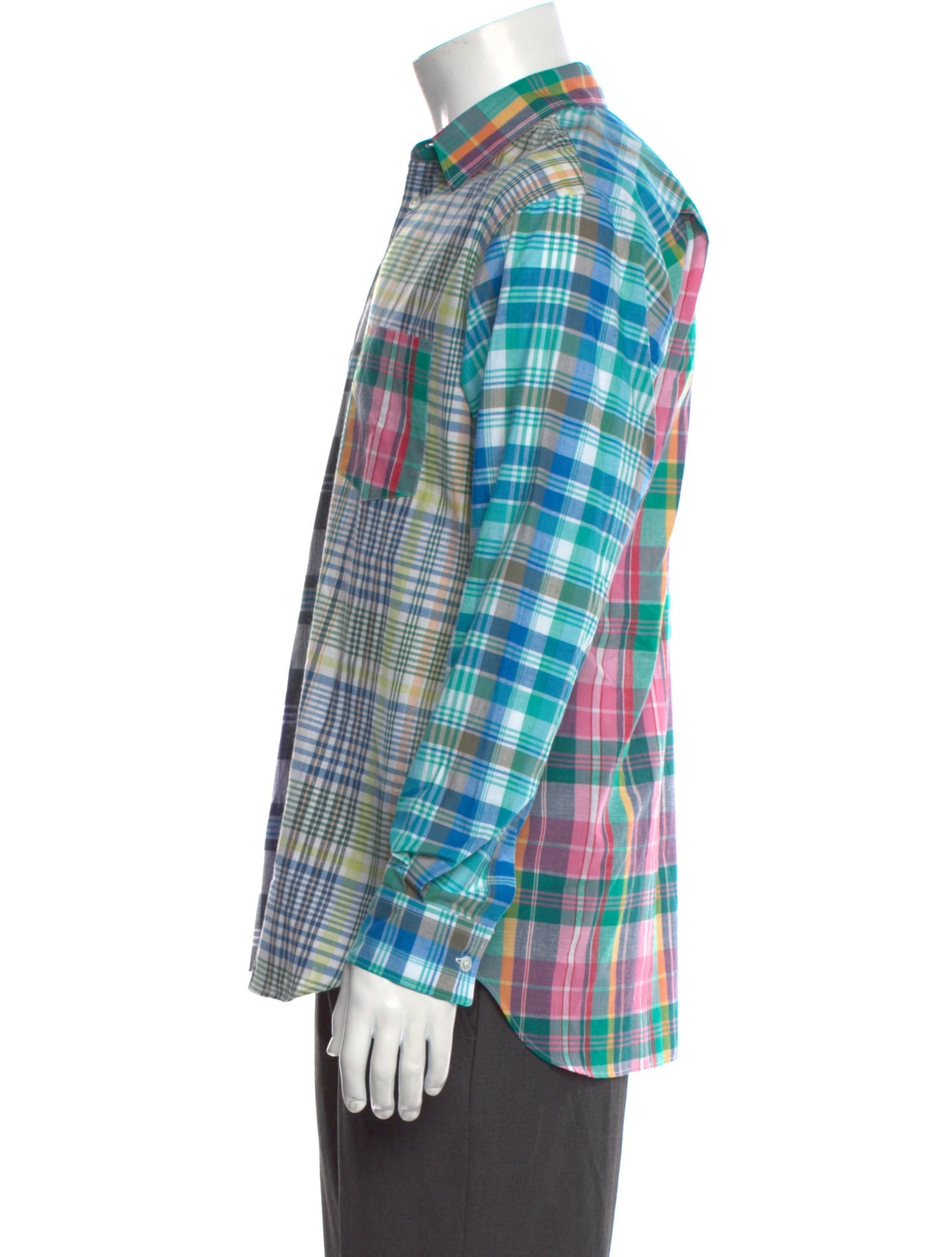 Comme des Garçons SHIRT Plaid Print Long Sleeve Shirt w/ Tags