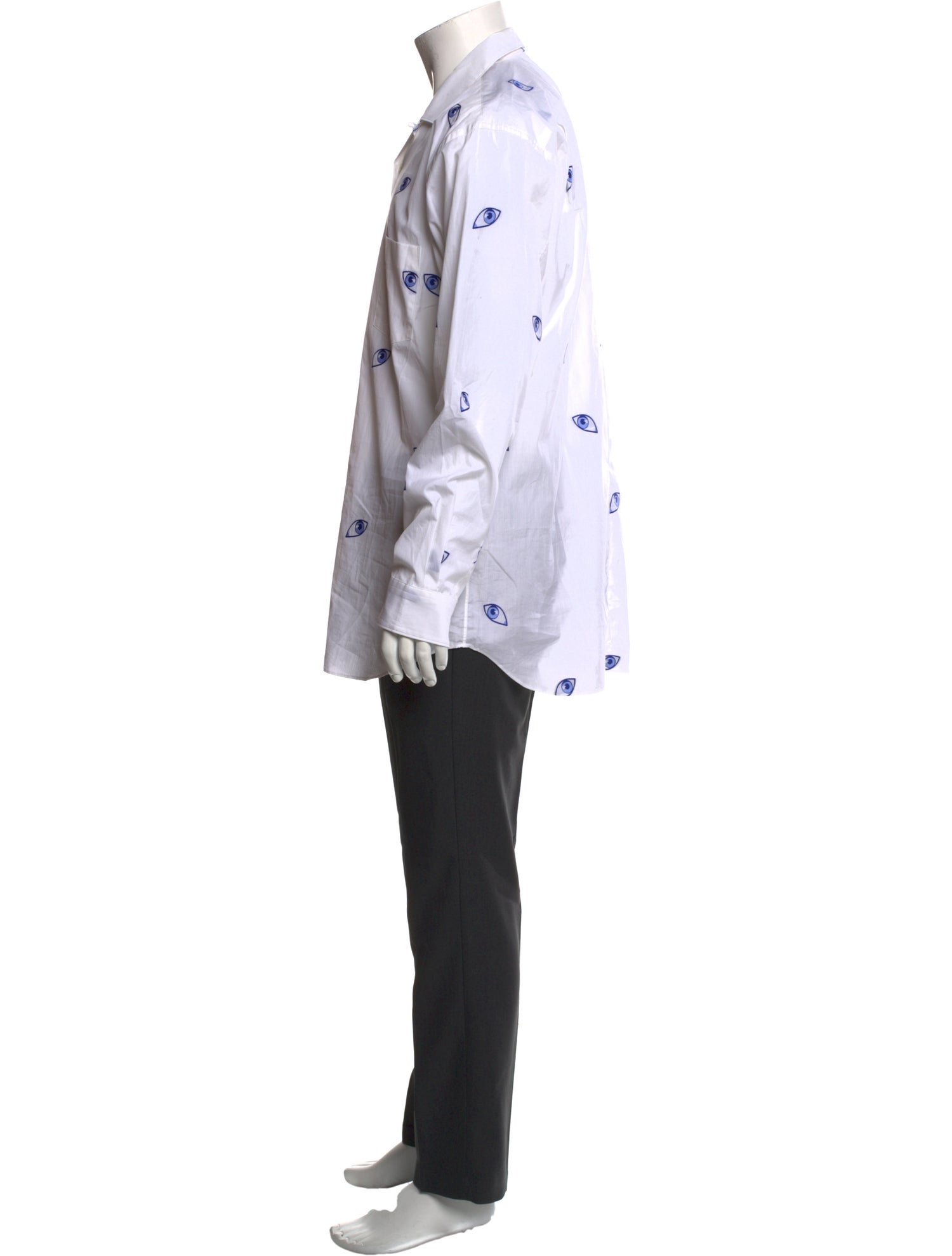 Comme des Garçons SHIRT Printed Long Sleeve Shirt