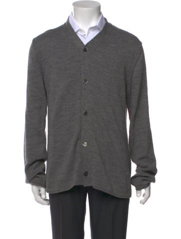 Comme des Garçons Shirt Sweaters V-Neck Long Sleeve Cardigan L