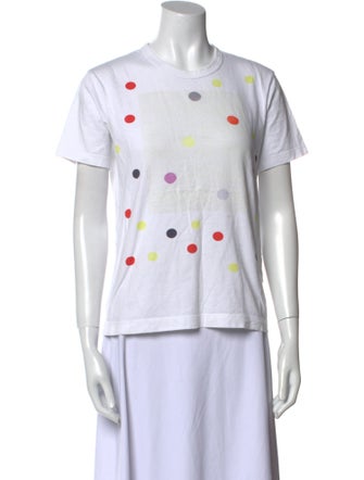 Comme des Garçons SHIRT Graphic Print Crew Neck T-Shirt