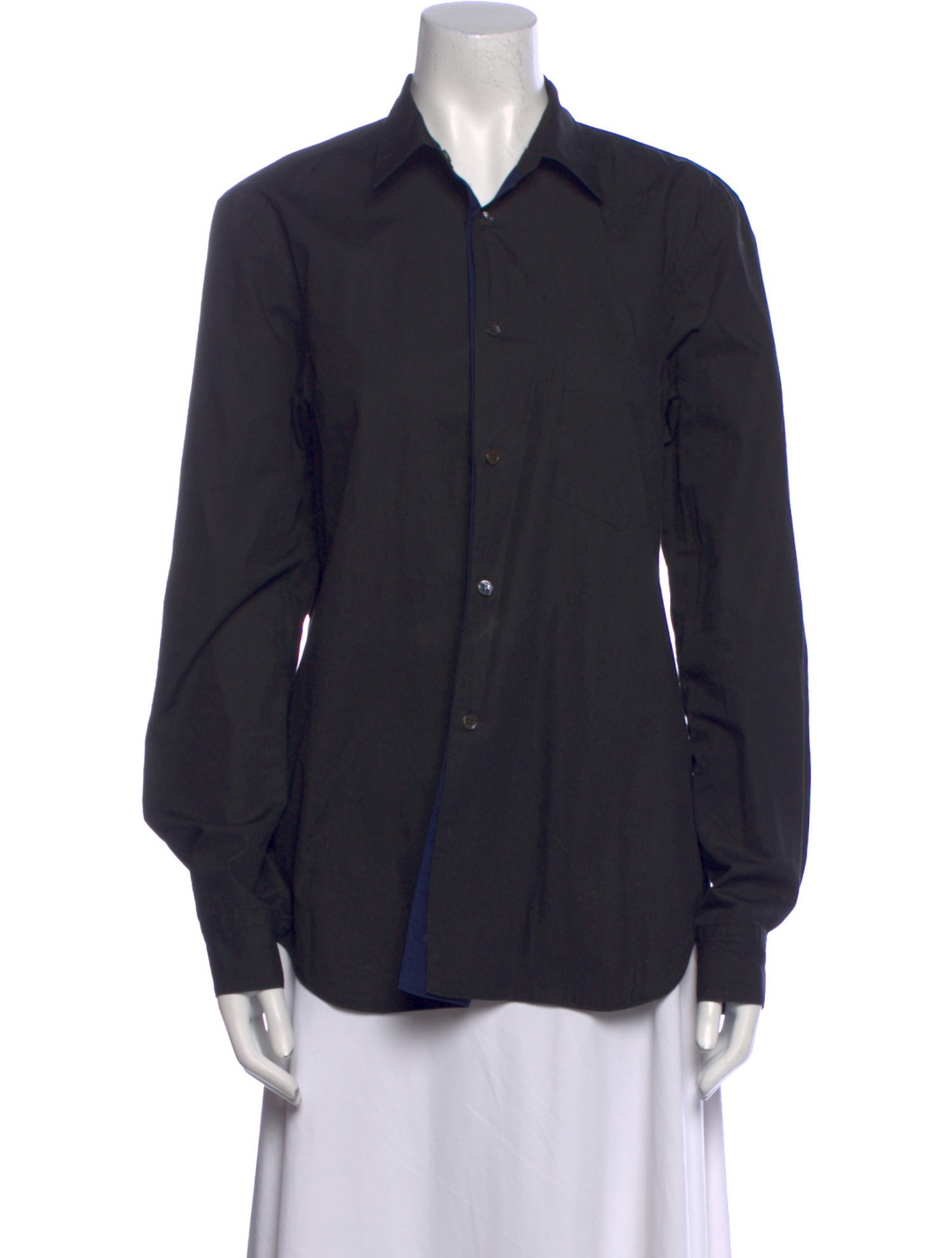 Comme des Garçons SHIRT Long Sleeve Button-Up Top