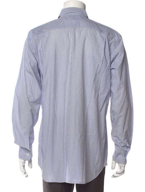 Comme des Garçons SHIRT Striped Long Sleeve Dress Shirt