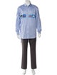 Comme des Garçons SHIRT Striped Long Sleeve Dress Shirt
