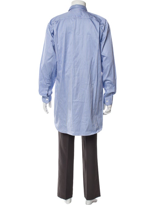 Comme des Garçons SHIRT Striped Long Sleeve Dress Shirt
