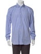 Comme des Garçons SHIRT Striped Long Sleeve Dress Shirt