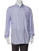 Comme des Garçons SHIRT Striped Long Sleeve Dress Shirt