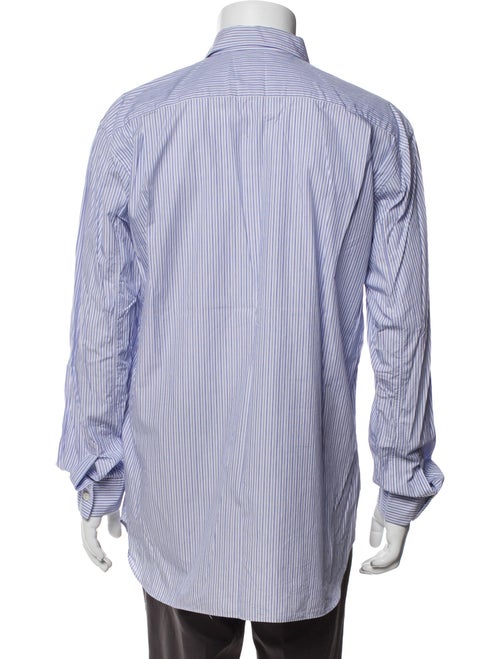 Comme des Garçons SHIRT Striped Long Sleeve Dress Shirt