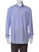 Comme des Garçons SHIRT Striped Long Sleeve Dress Shirt