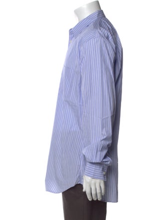 Comme des Garçons SHIRT Striped Long Sleeve Dress Shirt