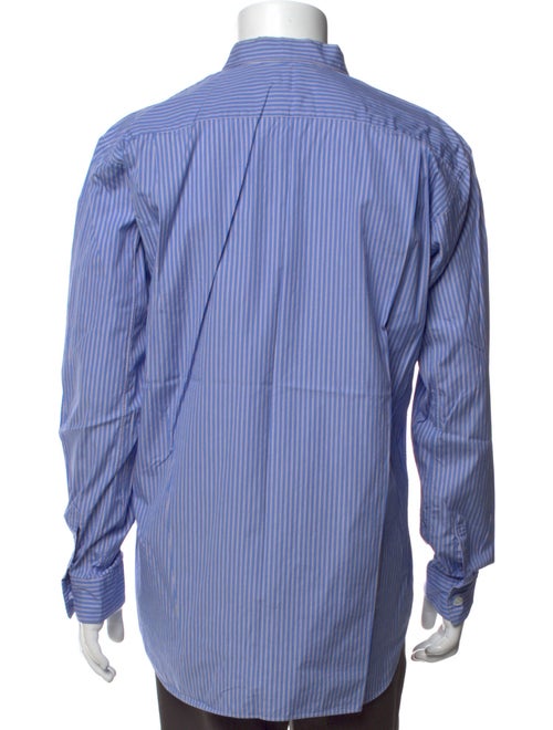 Comme des Garçons SHIRT Striped Long Sleeve Dress Shirt