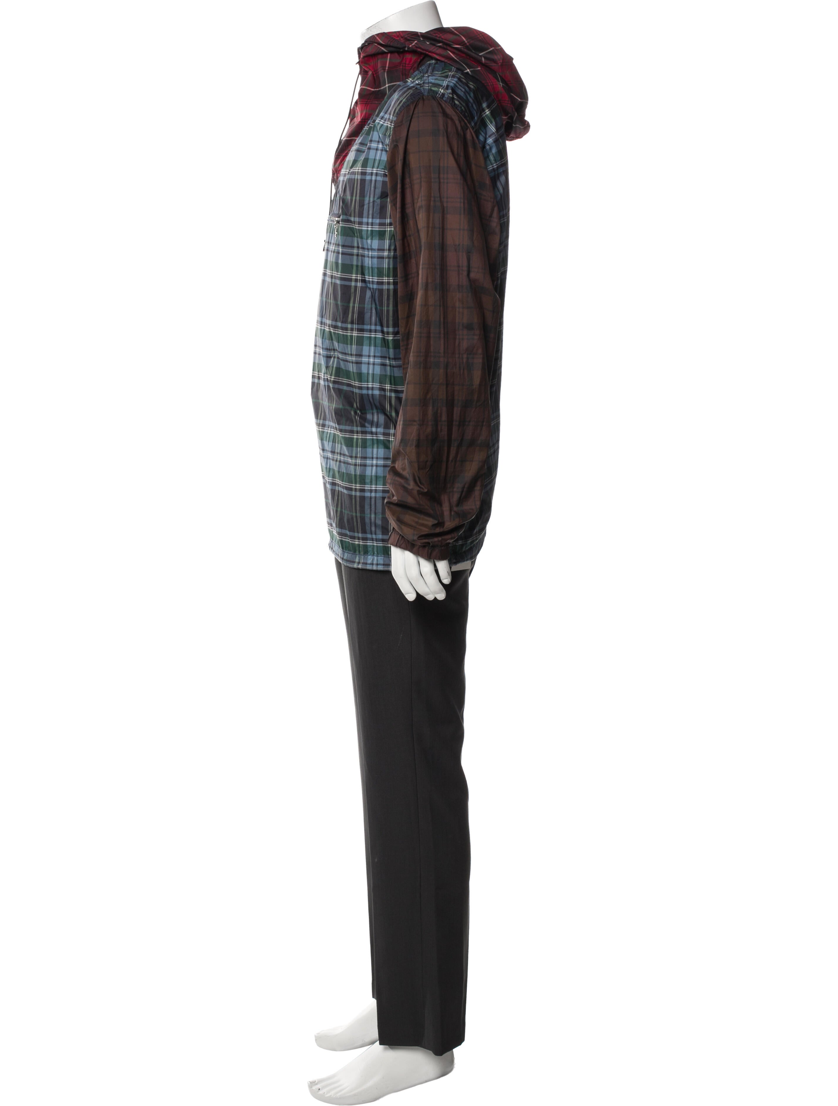 Comme des Garçons SHIRT Plaid Print Parka