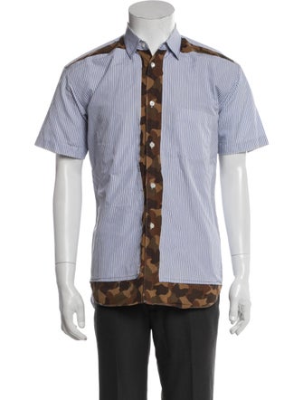 Comme des Garçons SHIRT Striped Short Sleeve Shirt