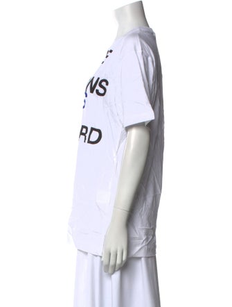 Comme des Garçons SHIRT Graphic Print Crew Neck T-Shirt