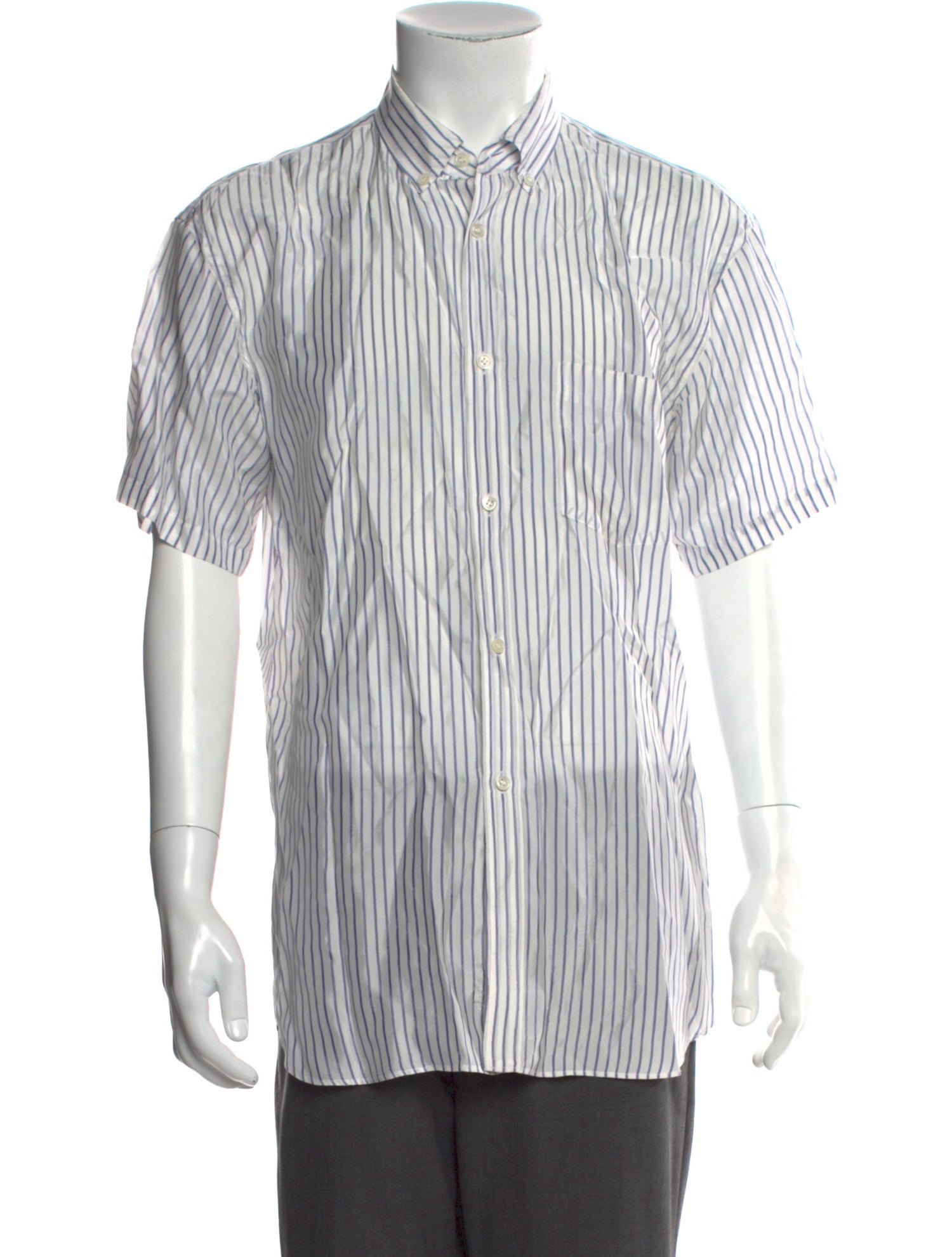 Comme des Garçons SHIRT Striped Short Sleeve Shirt